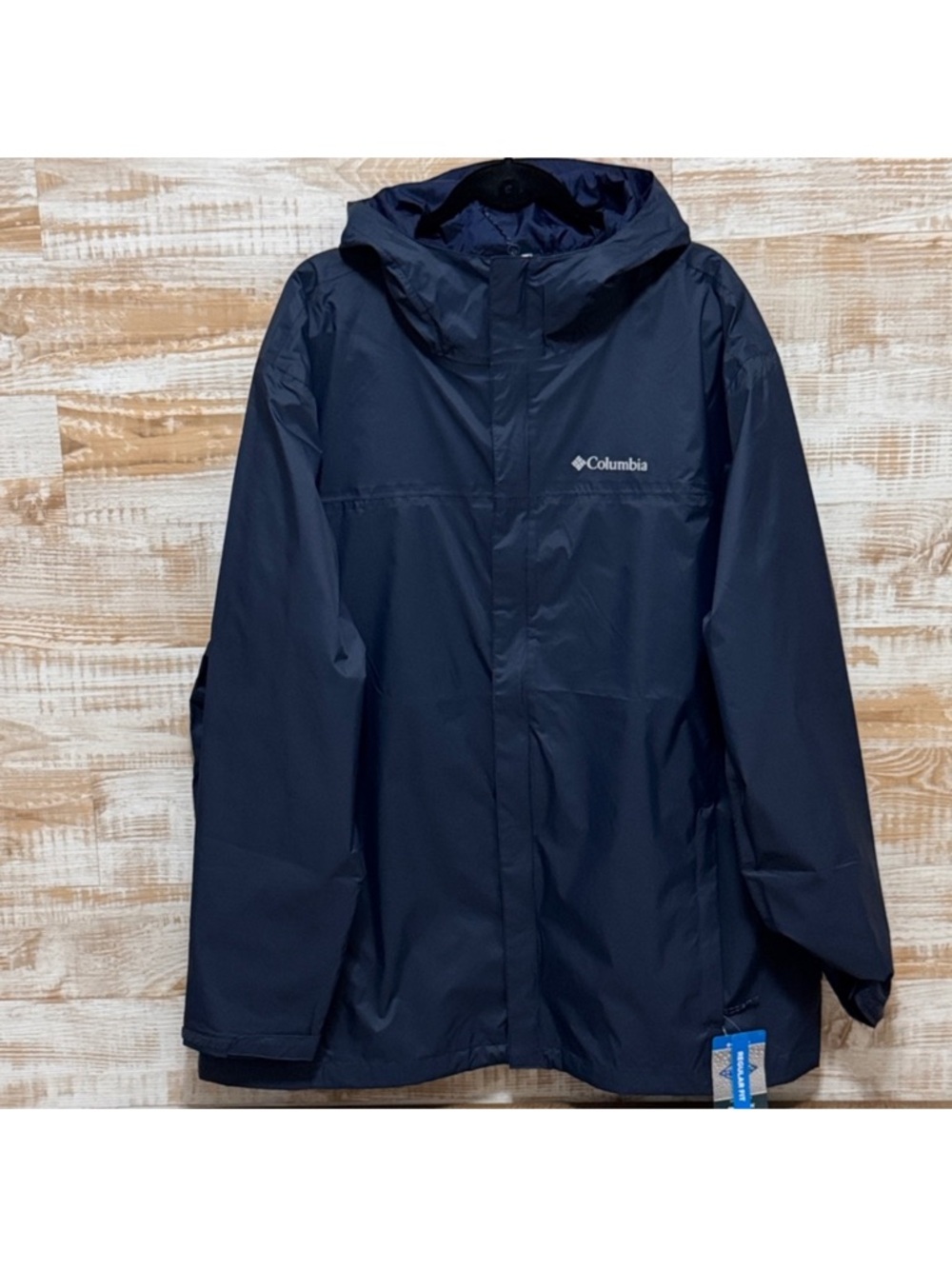 Big & Tall Columbia Watertight II Omni-Tech Hooded Packable Jacket Size XXL Tall
